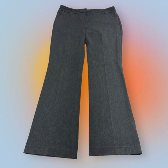 EXPRESS Women’s 6 Charcoal Gray COLUMNIST Bootcut Pant - Picture 2 of 4